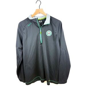 Reebok Minnesota Wild NHL Center Ice Pullover Jacket‎ Black Mens Medium